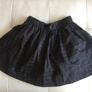 Houndstooth mini skater skirt size xs